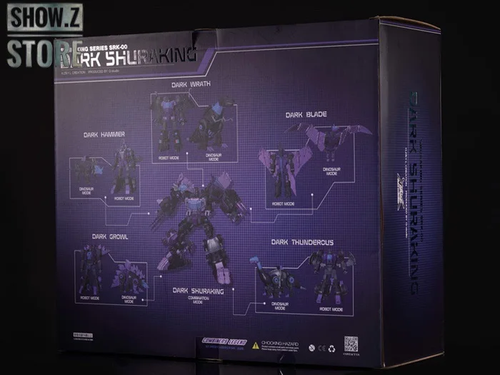 [Show.Z Store] Набор подарочных коробок для творения G SKR00 Dark Shuraking Volcanicus Combiner 5 экшн