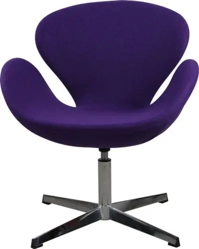 Кресло Лебединое кресло Arne Jacobsen поворотные кашемировые шерстяные цвета на выбор