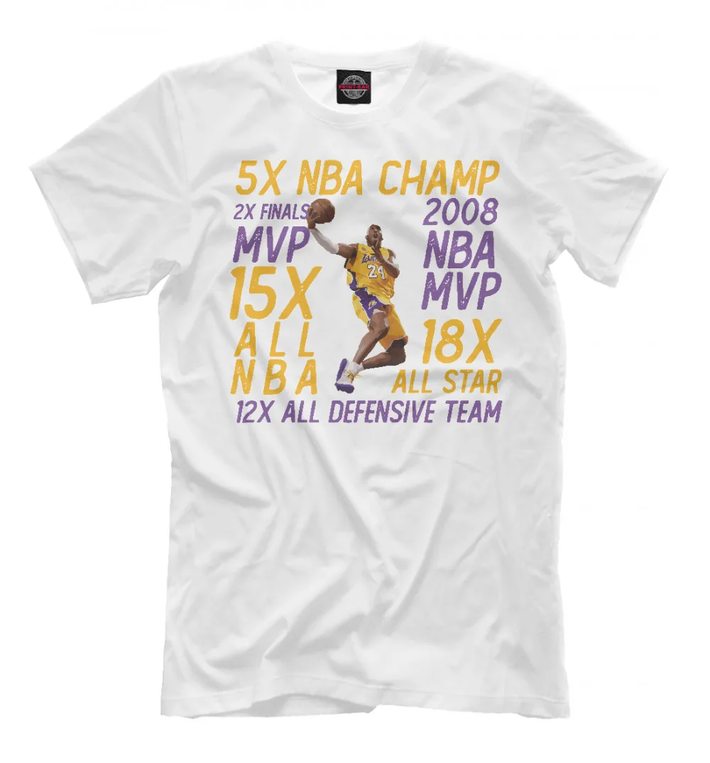Мужская футболка Kobe Bryant|Мужские футболки| |