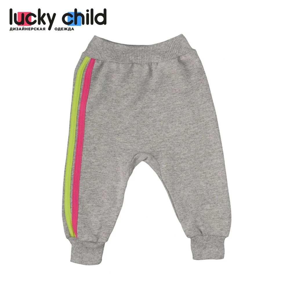 Брючки Lucky Child для девочек арт. 1 14D (Спорт) [сделано в России доставка от 2 х