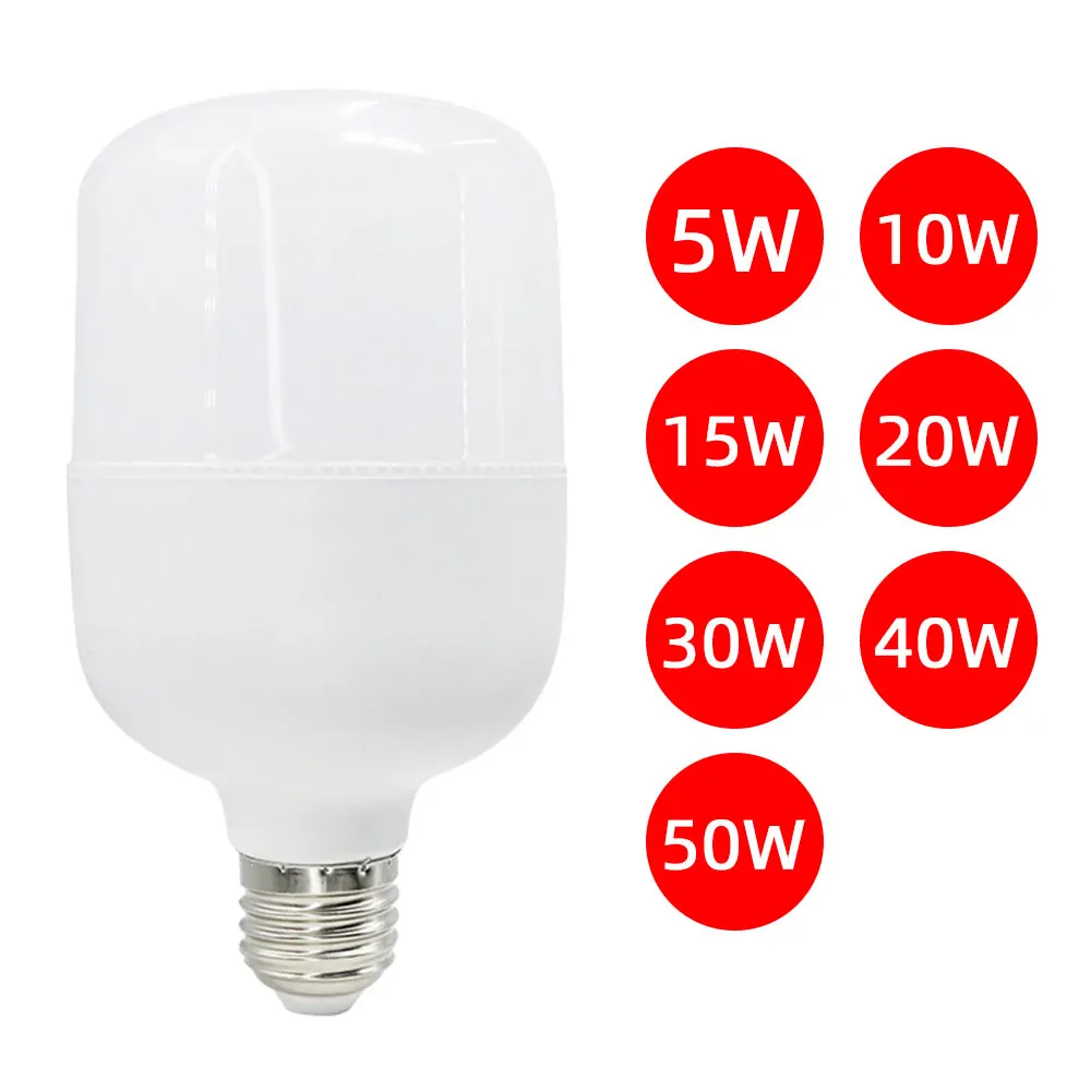 

220V E27 5/10/15/20/30/40/50 2835