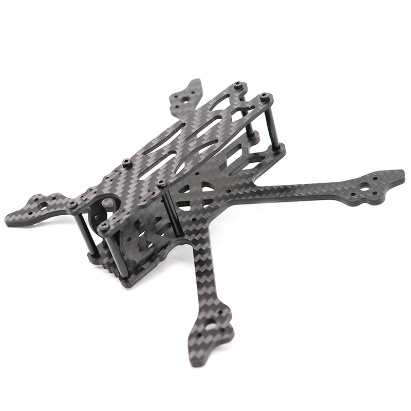 Frame Kit TCMMRC FPV рама беспилотника Шарм 140 140 мм 3-дюймовая колесная база 3 мм Arm 3K карбоновая рама комплект для радиоуправляемого дрона FPV Racing - Цвет: Frame Kit