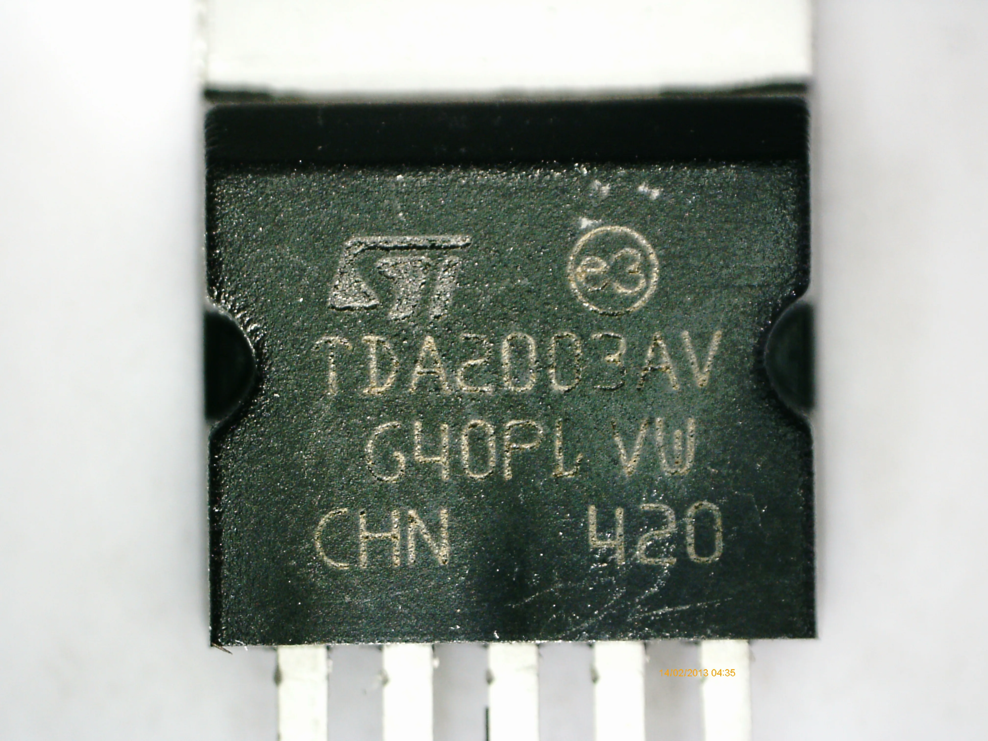 Микросхема TDA2003A | Электронные компоненты и принадлежности