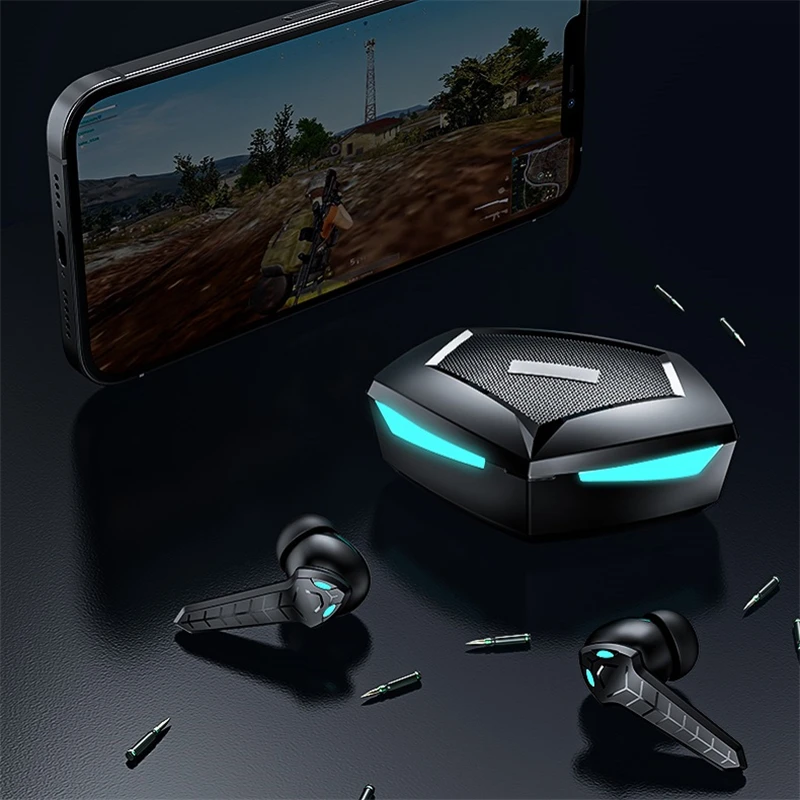 Новинка 2021 игровые наушники TWS беспроводные bluetooth стерео гарнитура с