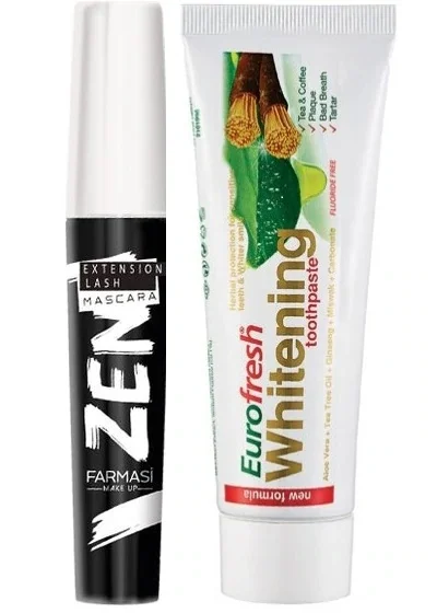

Тушь для ресниц Farmasi Zen и зубная паста Eurofresh misvakli 112 г 385650089