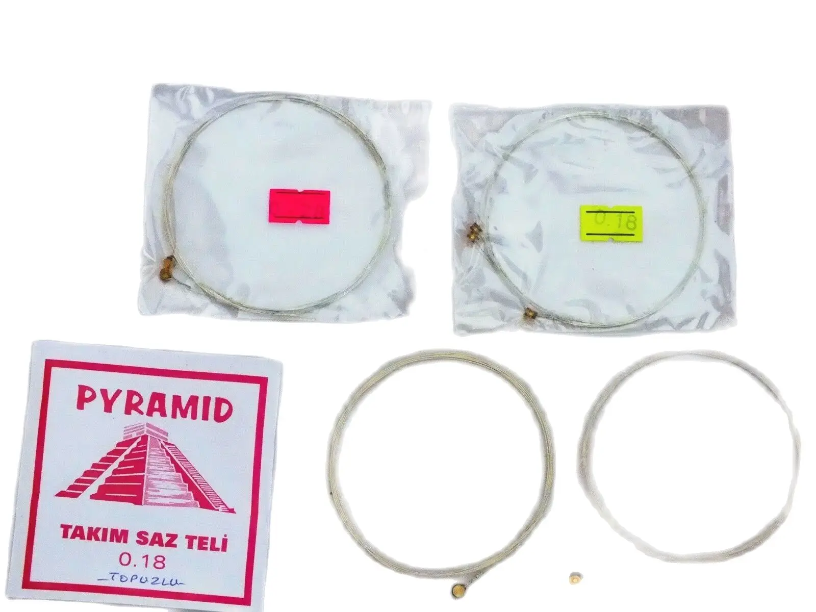 Набор пирамидальных струн с ручкой для турецкого струнного инструмента Saz
