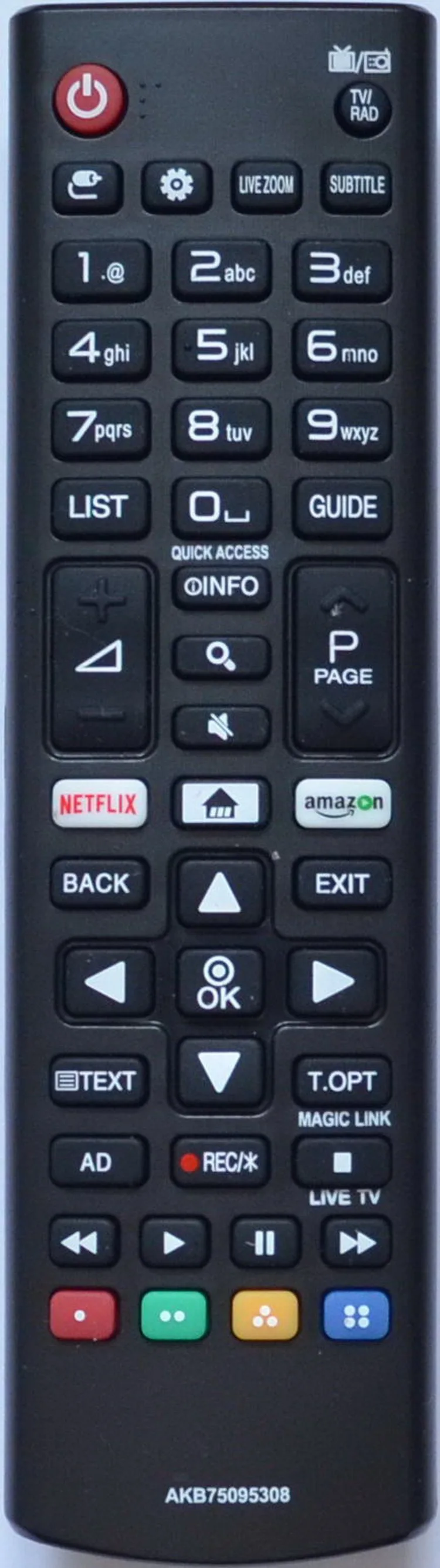 LG AKB75095308 for TV 43UJ630V 49UJ6309 55UJ6309 | Remote Control