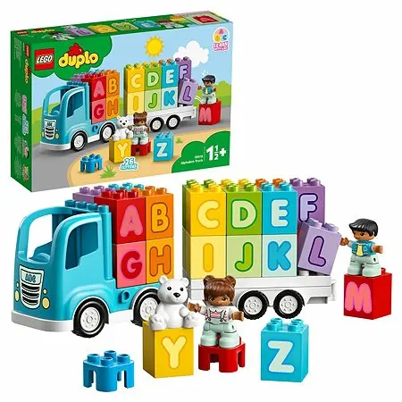Конструктор LEGO DUPLO Грузовик Алфавит 10915 | Игрушки и хобби