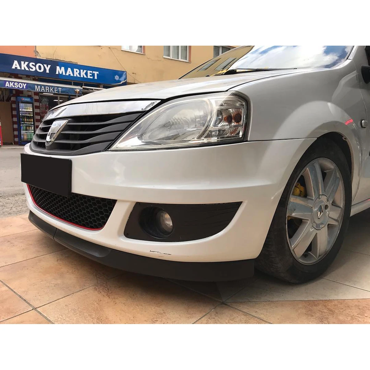 Для RENAULT DACIA LOGAN Astra H передний спойлер бампер для губ Европейский Универсальный 2