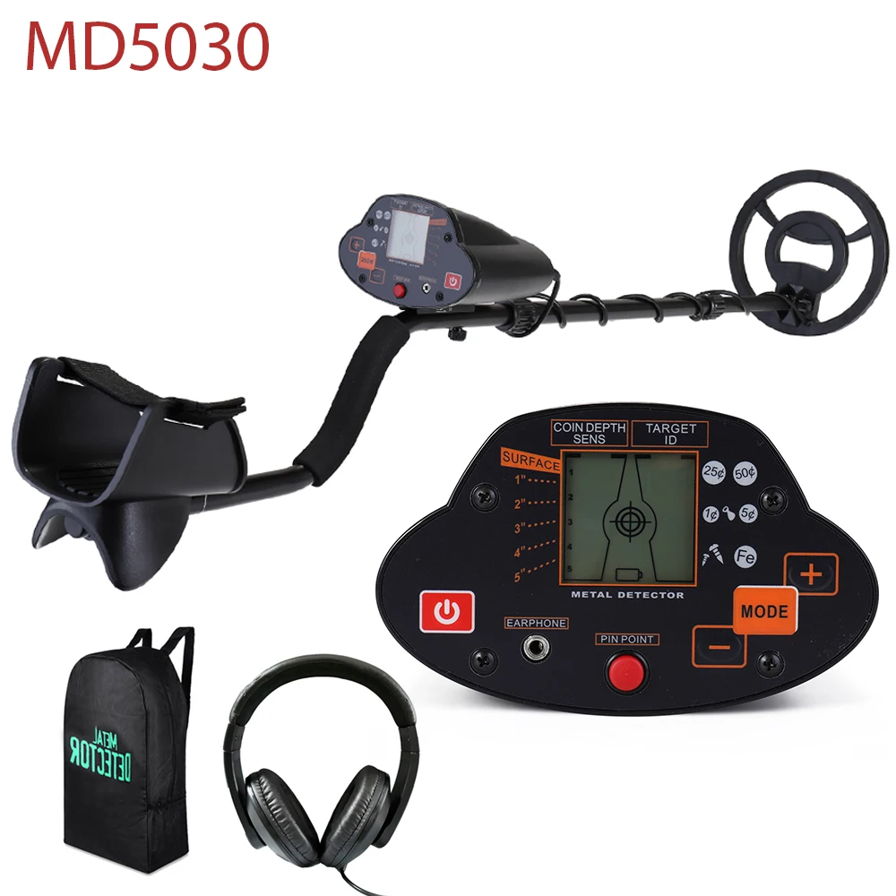 MD5030 портативный подземный металлоискатель легкая установка высокая