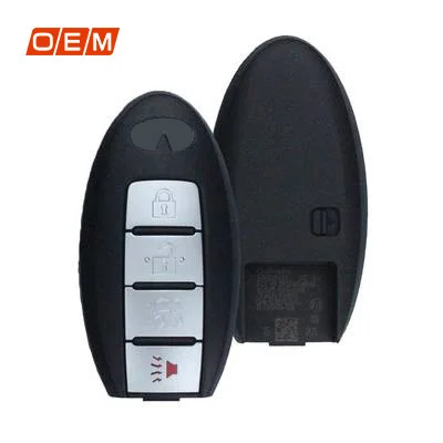4 Button Genuine Smart Key Remote 2009 315MHz 285E3-JK65A for I-nfiniti G37 | Car