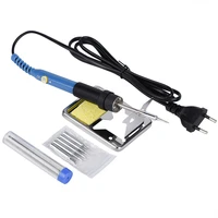 jcd 60w 909 electric soldering iron temperature adjustable 220v 110v tin soldering iron accessories welding rework station