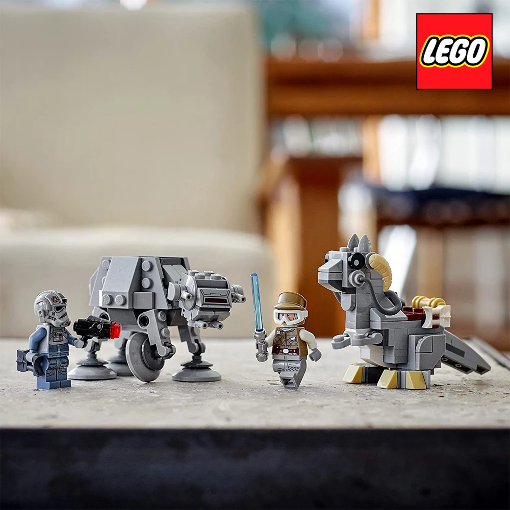 LEGO Star Wars At-At Vs. Tauntaun microfighter 75298 оригинал для детей Новая игрушка на день рождения
