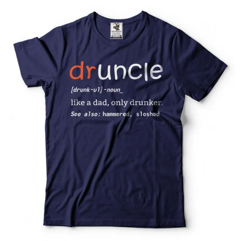 

Hot Sale Druncle Funny Uncle T-shirt Funny Gift For Uncle
