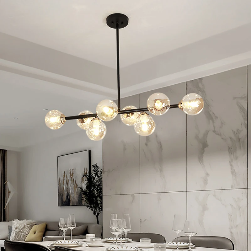 Подвесная лампа для столовой кухни островка скандинавский винтажный домашний