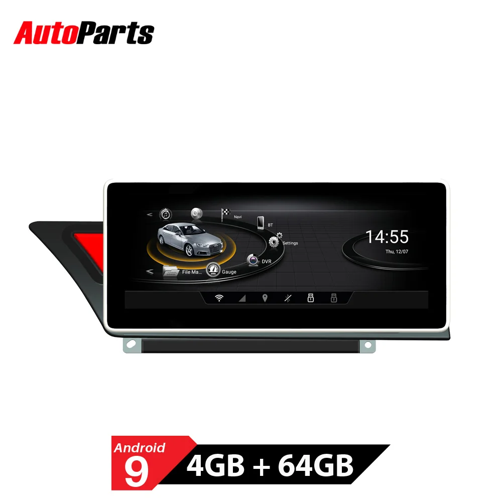 

Android 9 4+64GB 10.25" For Audi A4L A5 2009-2016 Android Multimedia player Touch Screen GPS Navigation DVD Stereo Head unit