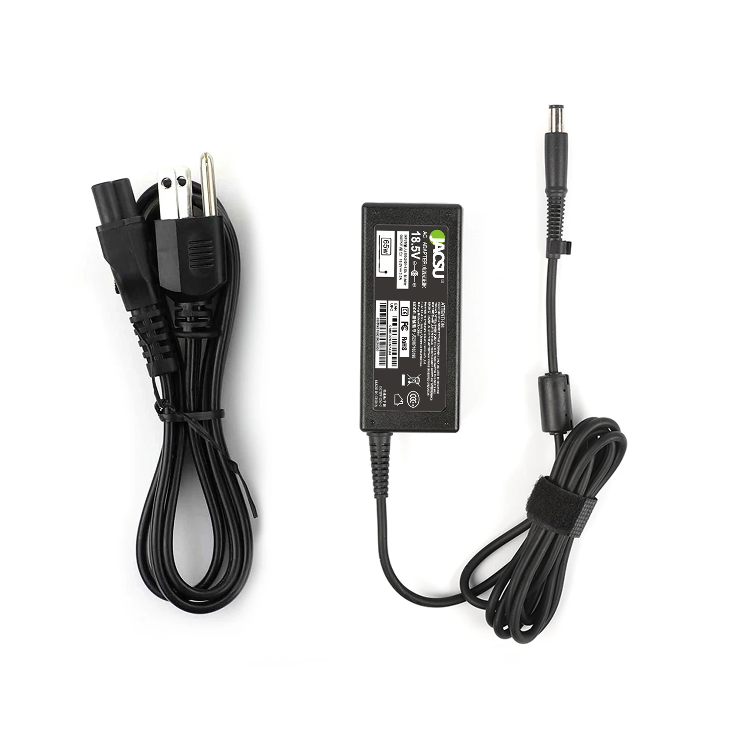 

JACSU 18.5V 3.5A 7.4*5.0mm 65W AC Laptop Adapter Charger For HP Compaq Pavilion G6 DV5 DV6 DV7 DV4 G50 G60 N193 Macfactory.store