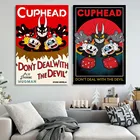 Плакат с черной деревянной рамкой Deal With The Devil