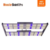 new geeklight monster board pro 4800 480w led grow light veg to bloom switches uv ir hydroponic plant lamp for indoor aerogarden