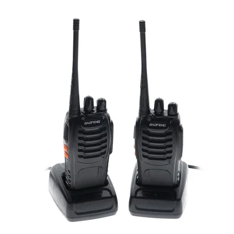 Baofeng BF 888S | двухстороннее радио 2 шт рации (черный)|Рации|