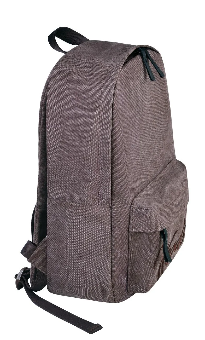 Мужской рюкзак Woodsurf Express Academy camp FIRES collection canvas mono brown|Мужские рюкзаки| |