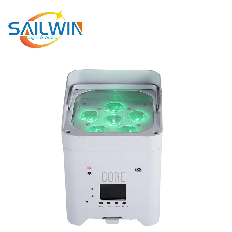 В наличии в ЕС высококачественный 6X18W RGBWA УФ 6 1 Wi Fi Аккумуляторный uplight
