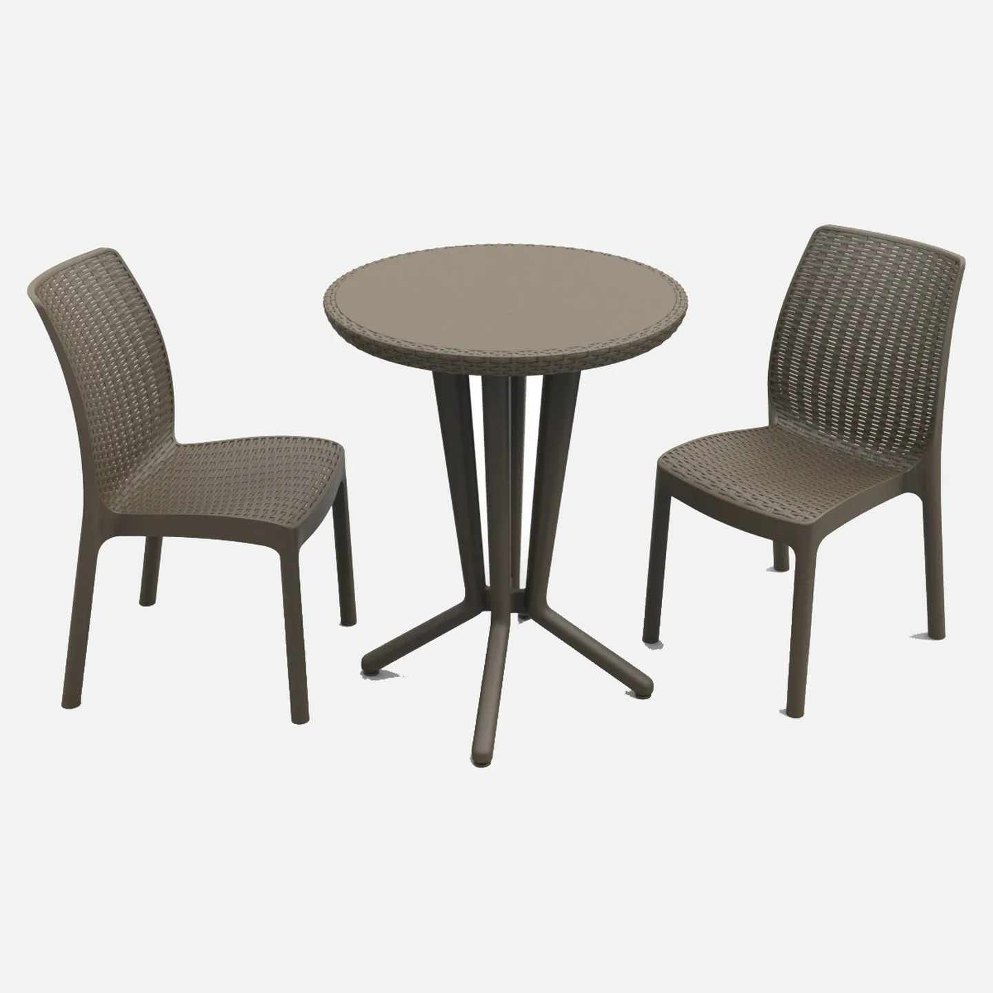 

Keter Bistro Table and Chair Set Kahve