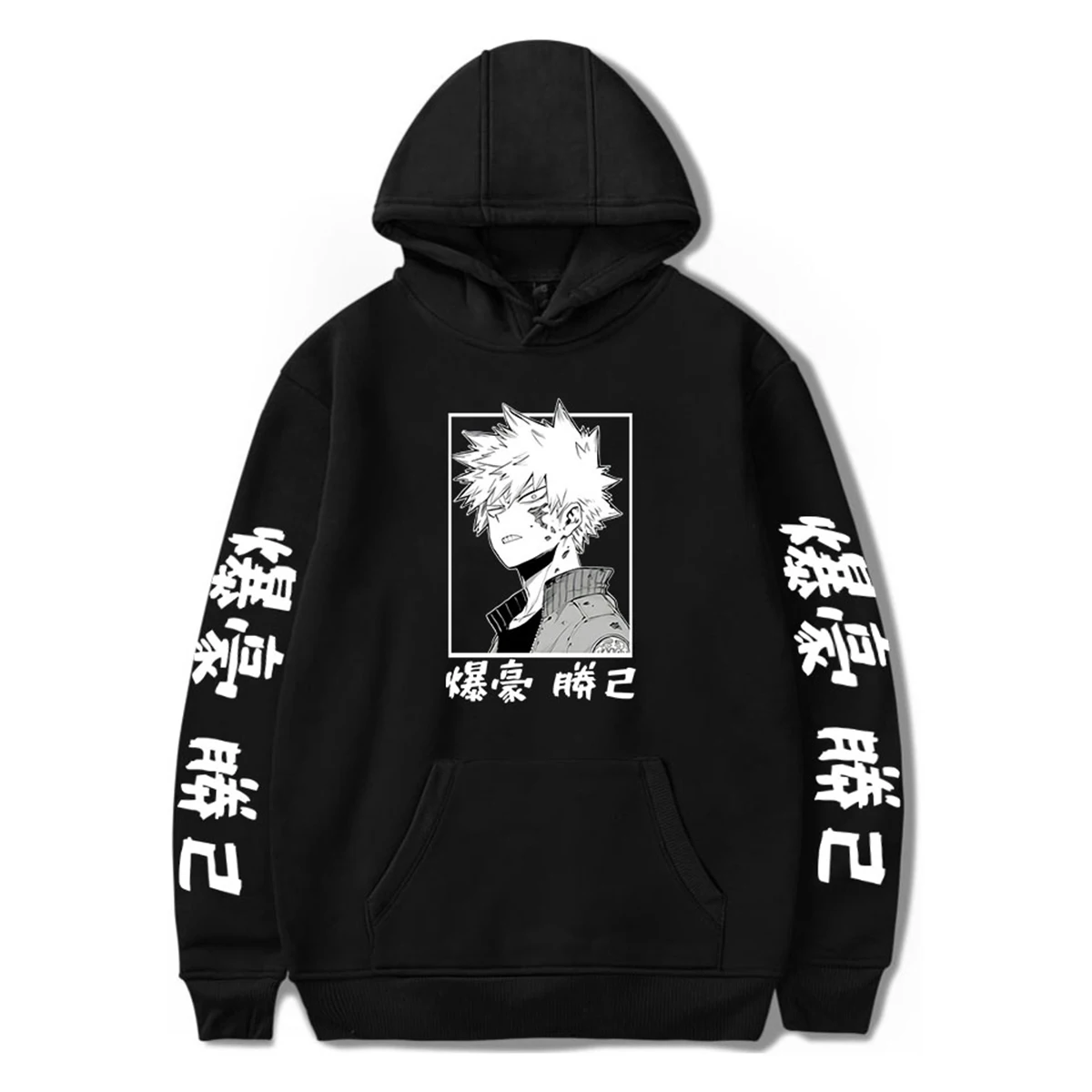 

Толстовка CNSTORE с капюшоном из аниме «Моя геройская Академия», «Katsuki Bakugo», худи для косплея, Толстовка для мужчин и женщин, повседневный Женск...