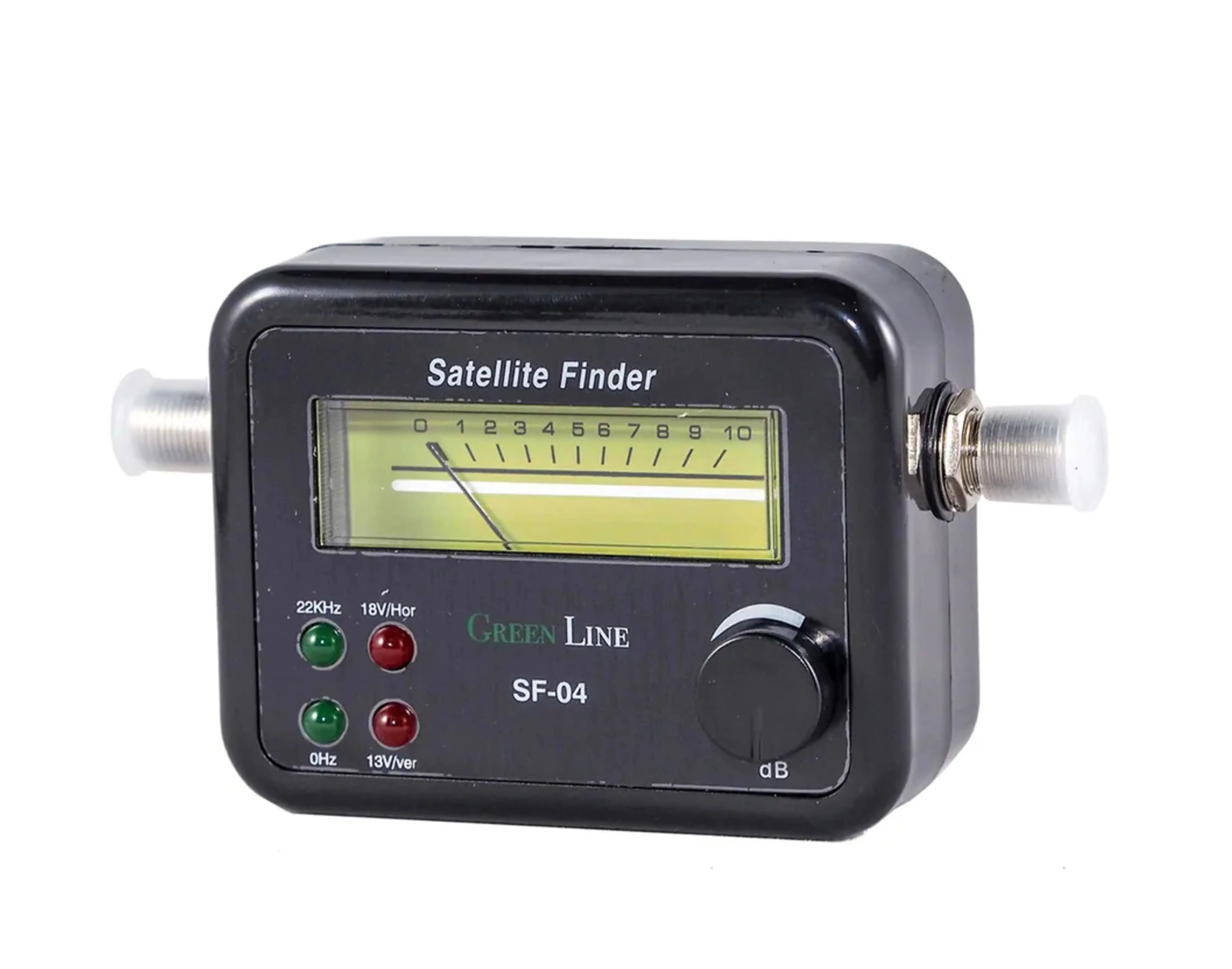 Измерительный прибор SatFinder GreenLine SF-04 стрелочный для настройки спутникового ТВ