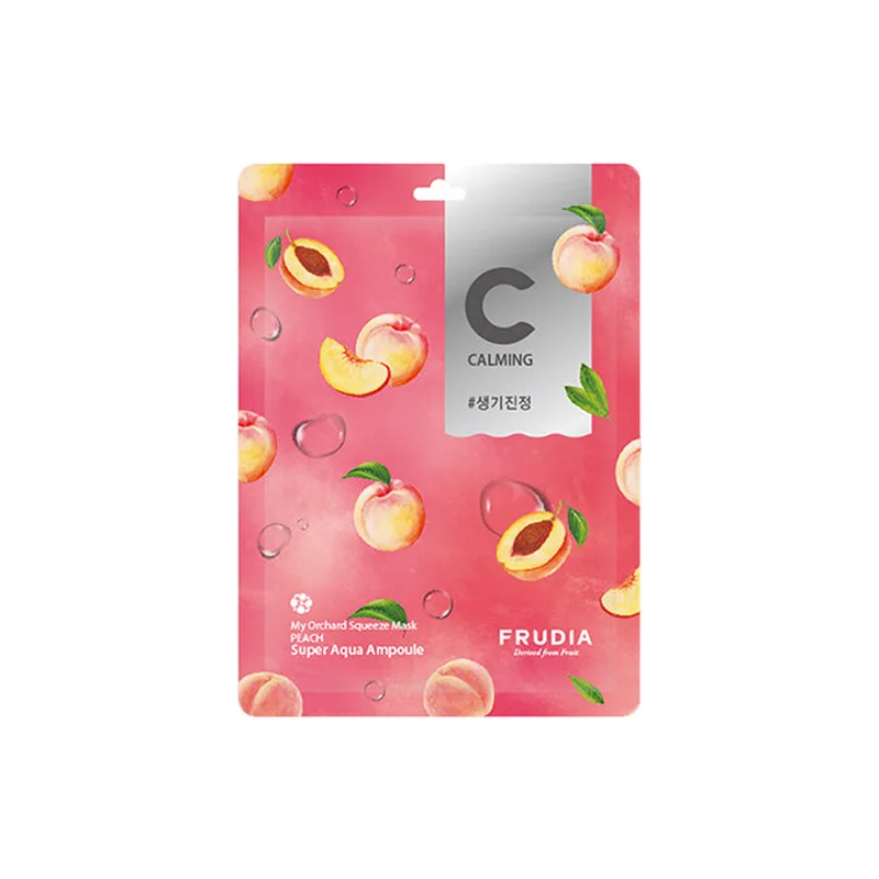 Маска для лица-My садовая сжимаемая маска Peach Frudia тени, макияж, маска, ская маска, патчи для глаз, бальзам для губ