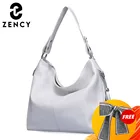 Женская сумка-хобо из натуральной кожи с кисточками