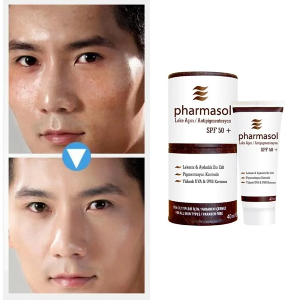 Pharmasol очищающий крем/антибактериальный крем 50 + SPF UVA & UVB тонизирующий против