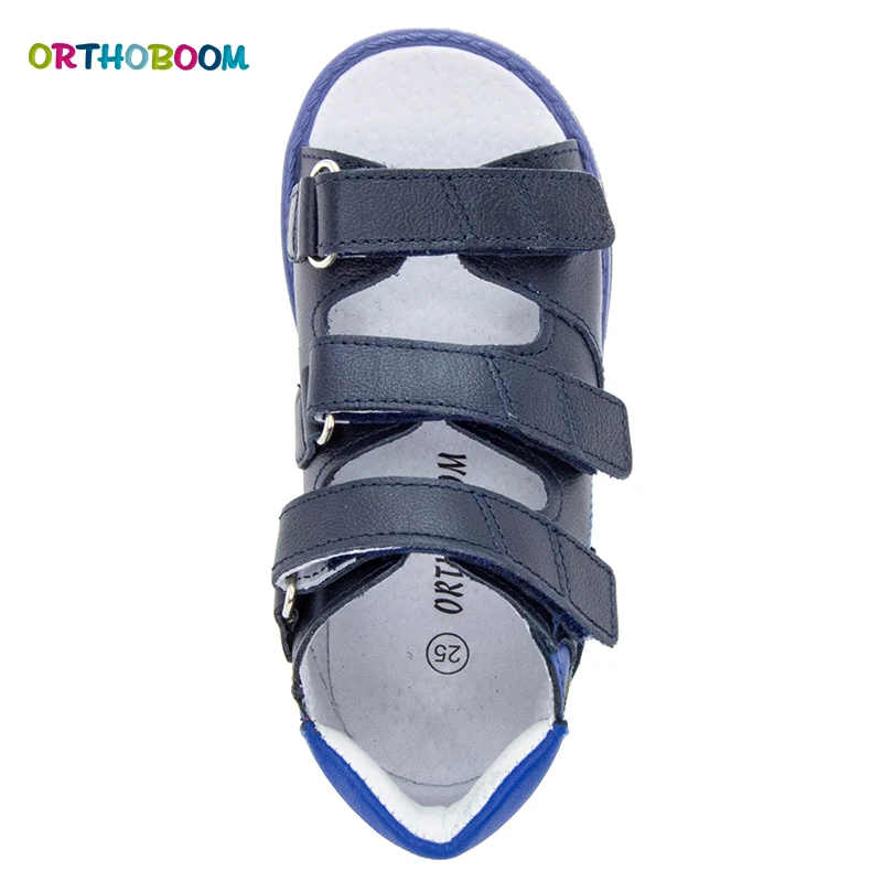 Обувь детская ORTHOBOOM Сандалии 25057 01 синий ультрамарин мальчик на плоской подошве