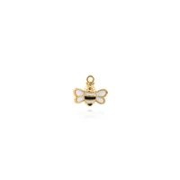 10pcs handmade earring charm diy bracelet necklace jewelry pendant bracelet enamel bee pendant jewelry making insect jewelry
