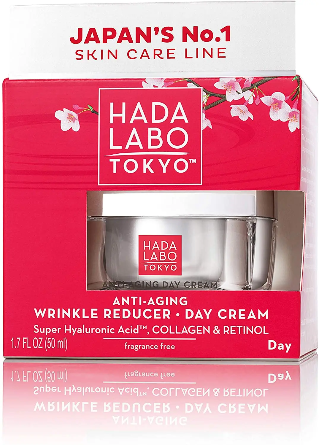 

Hada Labo Tokyo Anti-Aging Wrinkle Reducer - Day Cream 1.7 FL OZ 50 ml