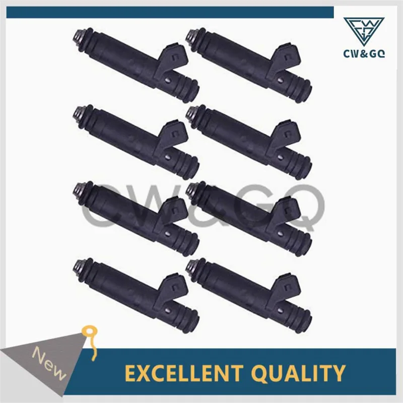 

8PCS Fuel Injector 630CC 60lb OEM FI114191 EV6 For Ford Jeep Engine Injection Part Flow Balance M9593LU60