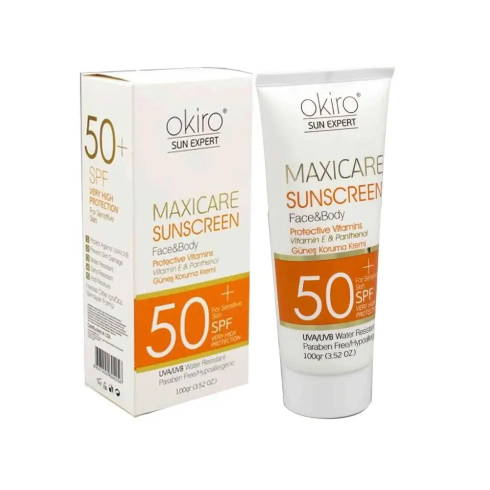 Okiro Sun  Maxicare      ,   50 + SPF,    UVA/UVB Water Res