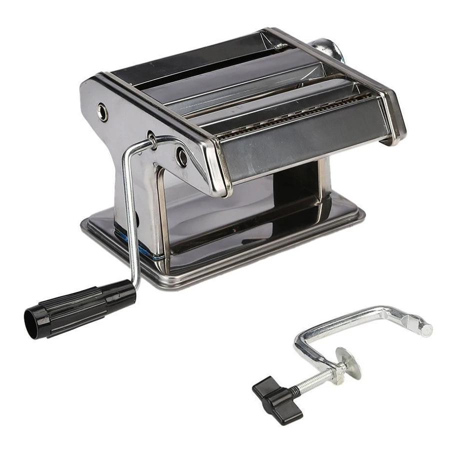 Manual noodle for making noodles and pasta 17.5x19x14 cm stainless steel slicing machine dough | Дом и сад