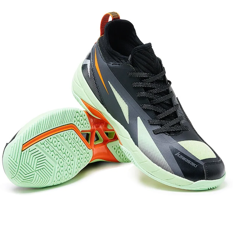 

2022 New Kawasaki Badminton Shoes Zapatillas Anti-Slippery Breathable Sneakers for men and women Tennis Shoes K-365