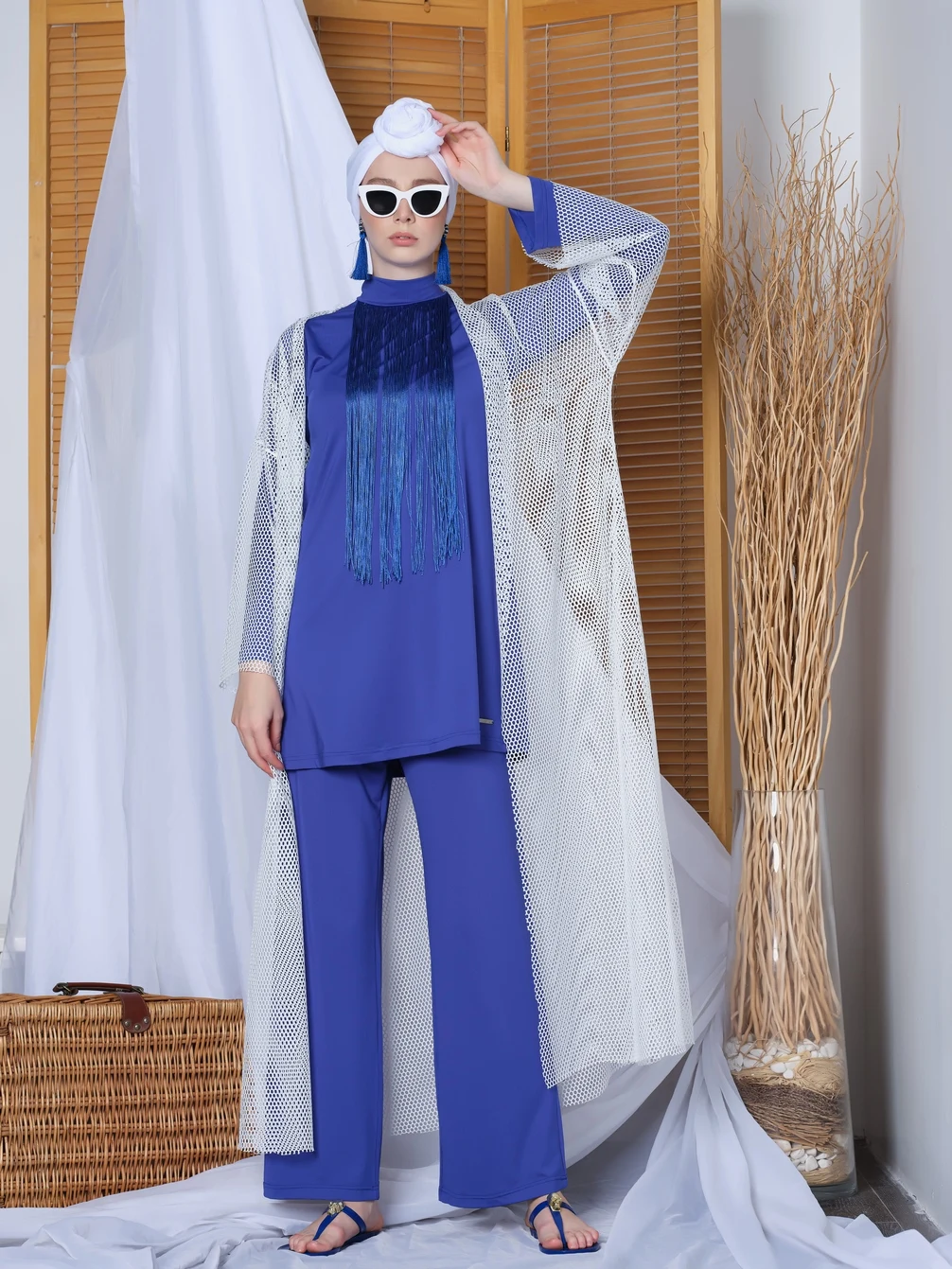 

PAREO Muslim Swimwear Burkini Islamic Women Modest Hijab ALF7002