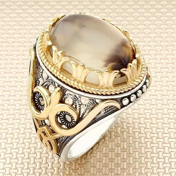 

Пуфик Султан кольцо серебряное кольцо с натуральным вы Для мужчин Агат камень серебро Для мужчин кольцо серебро Для женщин Для мужчин кольц...