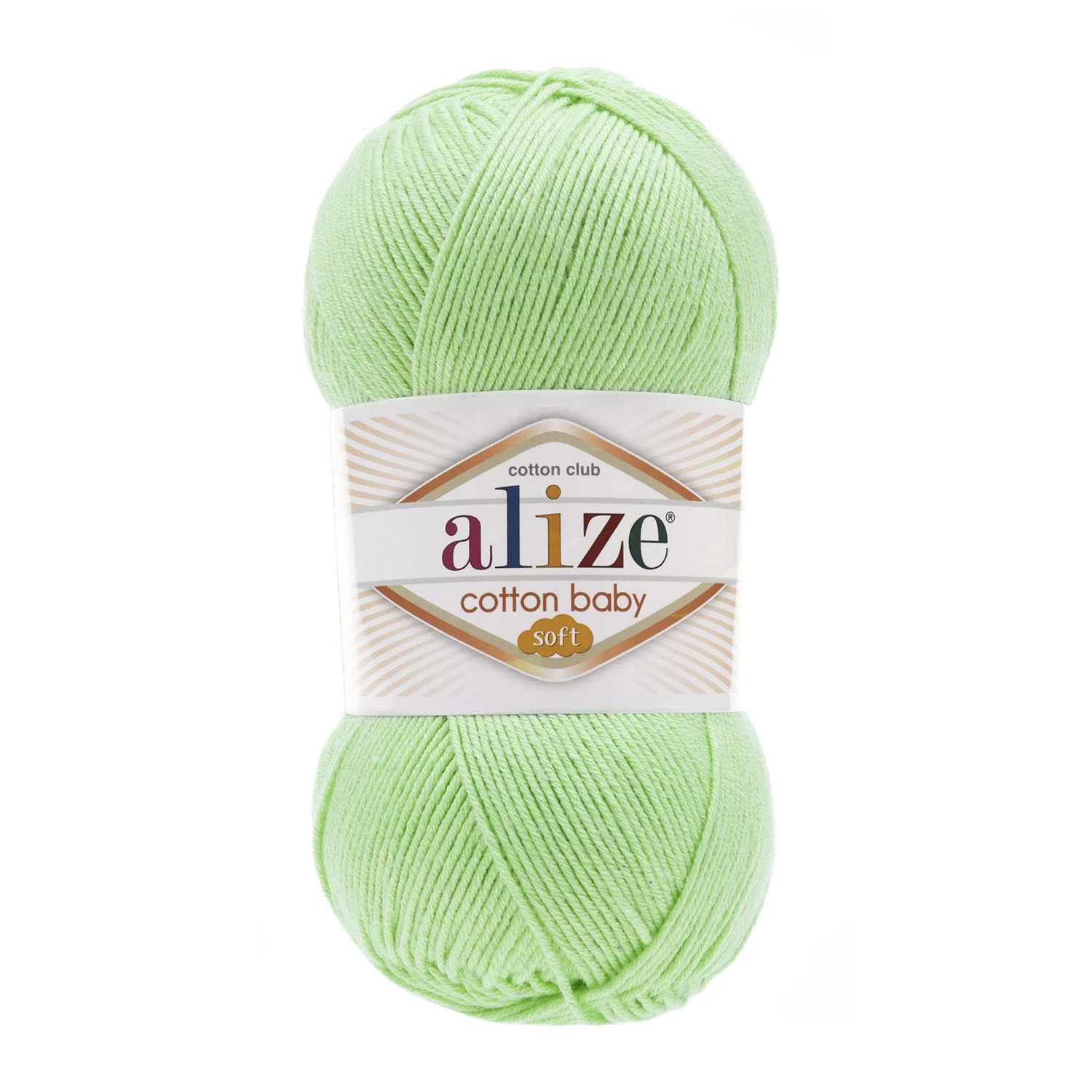 Пряжа для ручного вязания Alize Cotton Baby Soft Ball 100 грамм 270 метров акрил сезон весна /