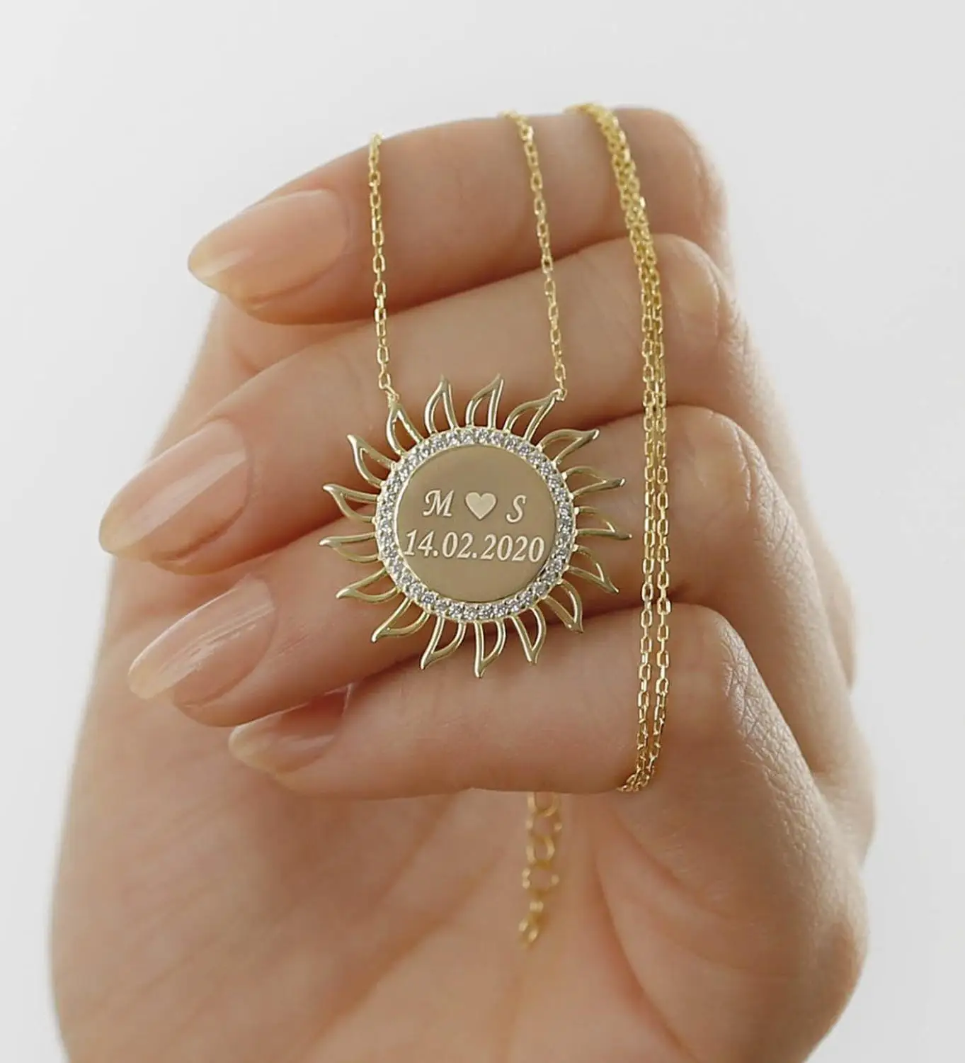 Персонализированное имя на заказ красное сердце романтическая Подвеска