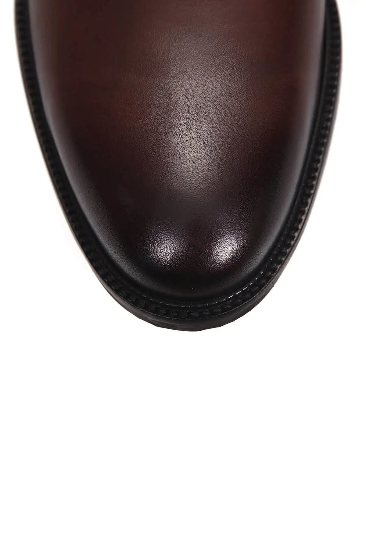 Мужские коричневые ботинки из натуральной кожи Derimod| |