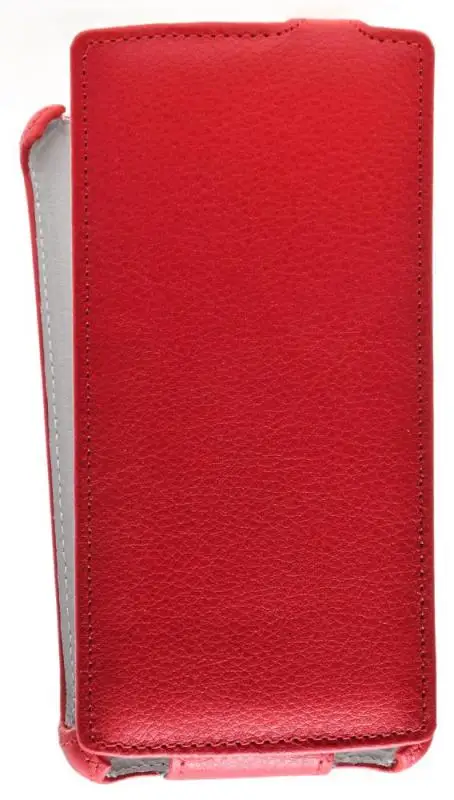 Кожаный чехол для BQ BQS-5502 Hammer Armor Case (Красный) | Мобильные телефоны и аксессуары