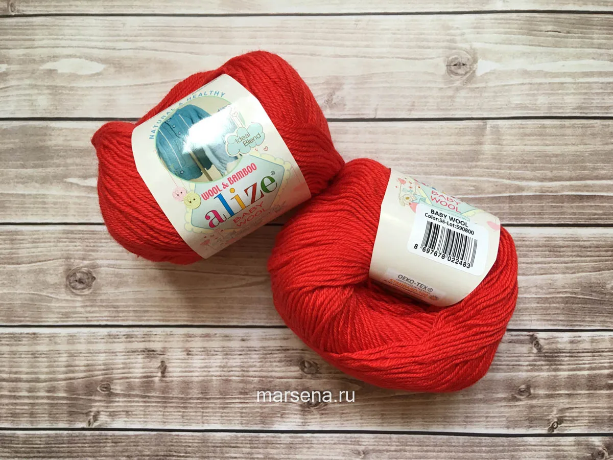 Yarn Alize baby wool children's yarn weight 50 GR length 175 m 1 roll | Дом и сад
