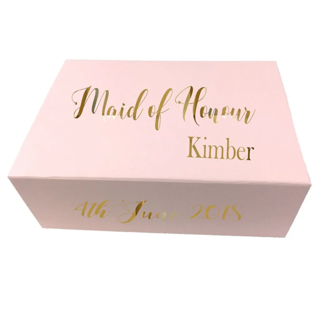Вечерние подарочные коробки для девичника на заказ Подарочная коробка подружки