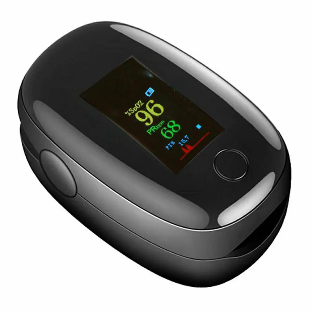 Пульсоксиметр Пальчиковый цифровой медицинский измеритель пульса и уровня