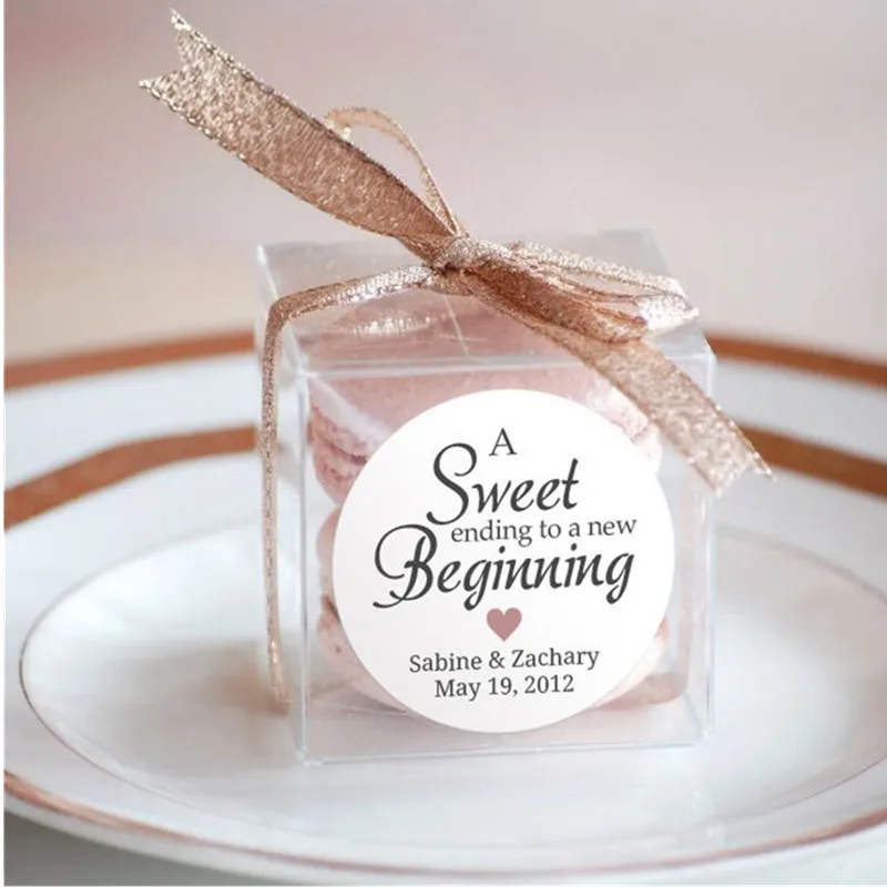 

Индивидуальные наклейки с надписью «Сладкий кончик к новым надписям» на свадьбу, бейби Шауэр, Крещение, персонализированные наклейки с мил...