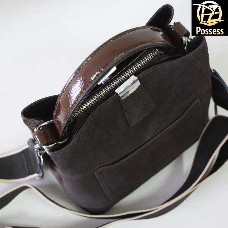 Женская сумка тоут T40-19 /PU+натуральная замша | Багаж и сумки